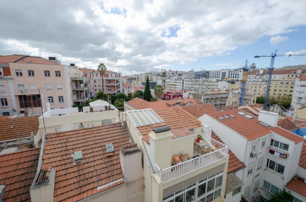 Lisbon Avenida Roof Apartment Luaran gambar