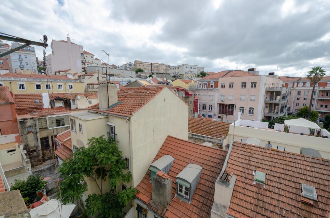 Lisbon Avenida Roof Apartment Luaran gambar