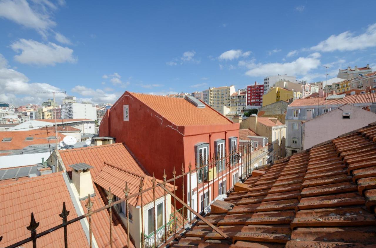 Lisbon Avenida Roof Apartment Luaran gambar